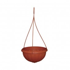 Горшок цветочный 3,5л Джулия подвесной коричневый